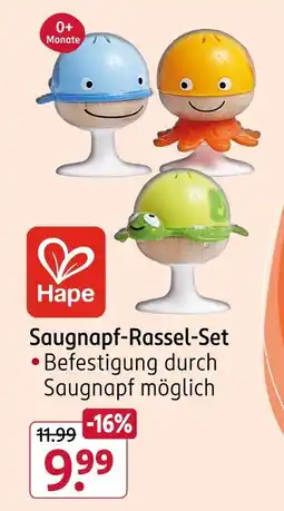 Rossmann Hape saugnapf-rassel-set Angebot
