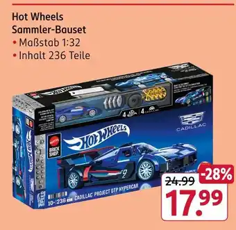 Rossmann Hot wheels sammler-bauset Angebot