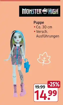 Rossmann Monster high puppe Angebot