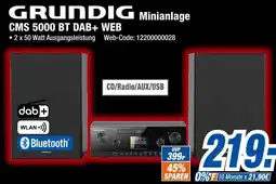 Expert Grundig cms 5000 bt dab+ web minianlage Angebot