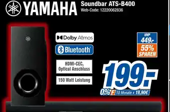 Expert Yamaha soundbar ats-b400 Angebot