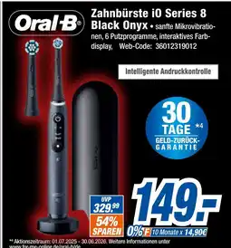 Expert Oral-b zahnbürste io series 8 black onyx Angebot