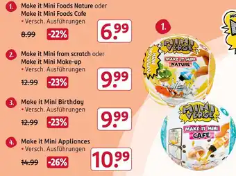 Rossmann Make it mini foods nature Angebot