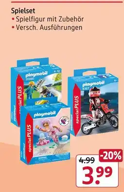 Rossmann Playmobil spielset 70380 Angebot