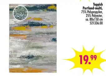 Möbel Boss Teppich portland-multi Angebot