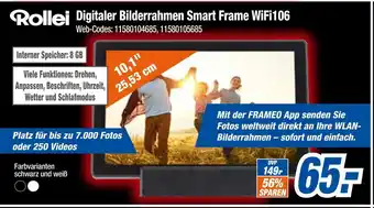 Expert Rollei digitaler bilderrahmen smart frame wifi106 Angebot