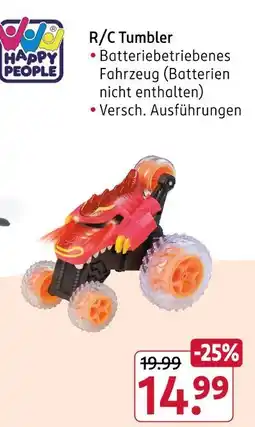 Rossmann Happy people r/c tumbler Angebot