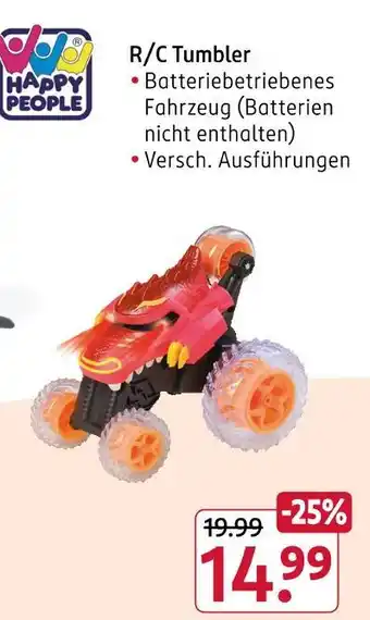 Rossmann Happy people r/c tumbler Angebot