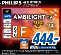 Expert Philips led tv 55pus8500 Angebot