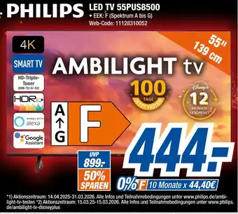 Expert Philips led tv 55pus8500 Angebot