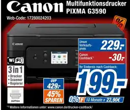 Expert Canon multifunktionsdrucker pixma g3590 Angebot