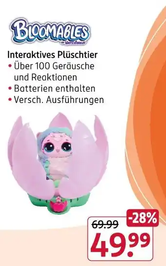 Rossmann Hatchimals bloomables interaktives plüschtier Angebot