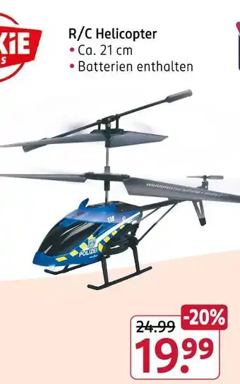 Rossmann R/c helicopter Angebot