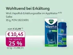 Mea Wick vaporub erkältungssalbe im applikator Angebot