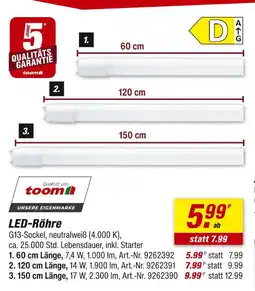 toom Baumarkt Led-röhre Angebot