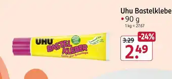 Rossmann Uhu bastelkleber Angebot