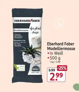Rossmann Eberhard faber modelliermasse Angebot