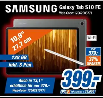 Expert Samsung galaxy tab s10 fe Angebot