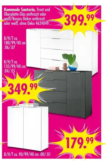 Möbel Boss Kommode santorin Angebot