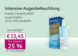 Mea Bausch + lomb artelac complete mdo augentropfen Angebot
