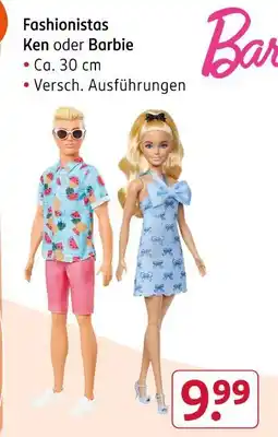 Rossmann Barbie ken Angebot