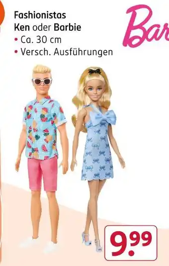 Rossmann Barbie ken Angebot