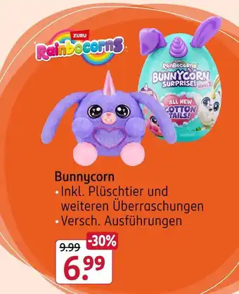 Rossmann Zuru rainbocorns bunnycorn Angebot