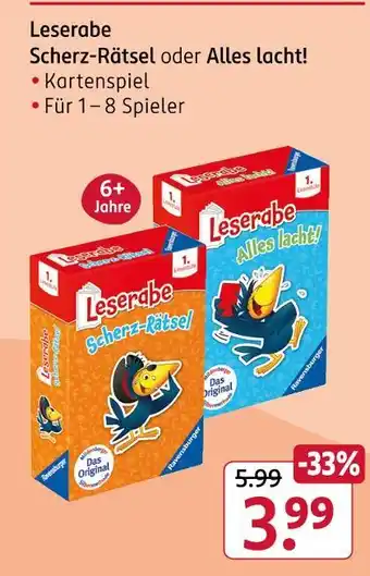 Rossmann Leserabe scherz-rätsel Angebot