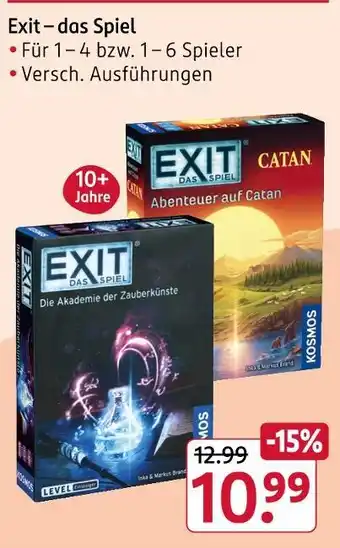 Rossmann Kosmos exit – das spiel: die akademie der zauberkünste Angebot