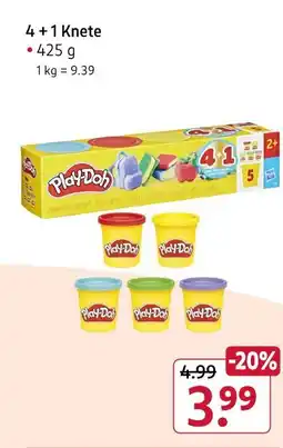 Rossmann Play-doh 4 + 1 knete Angebot