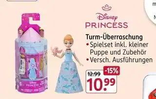 Rossmann Disney princess turm-überraschung Angebot