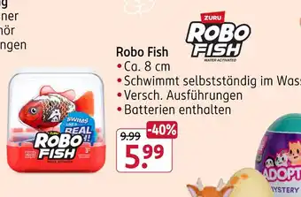 Rossmann Zuru robo fish Angebot