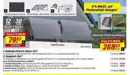 toom Baumarkt Balkonkraftwerk-basis-set Angebot