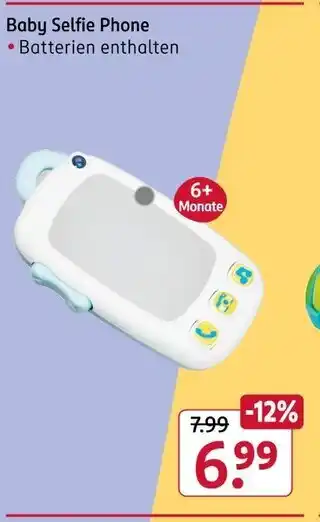 Rossmann Baby selfie phone Angebot