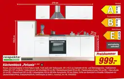 toom Baumarkt Respekta kitchen küchenblock „petunia“ Angebot