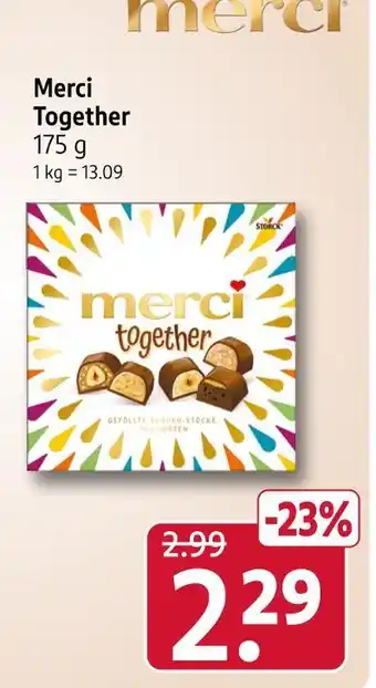 Rossmann Merci together Angebot