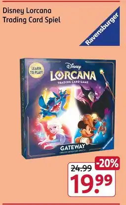 Rossmann Ravensburger disney lorcana trading card spiel Angebot