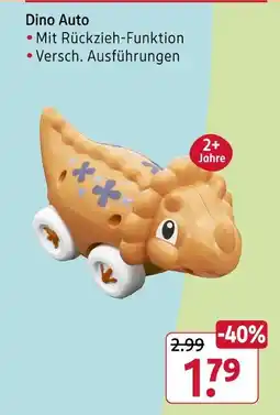 Rossmann Dino auto Angebot