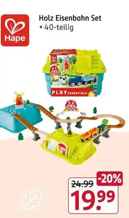 Rossmann Hape holz eisenbahn set Angebot