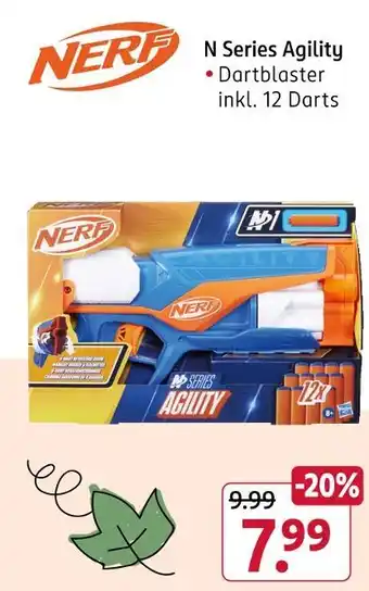 Rossmann Nerf n series agility dartblaster Angebot