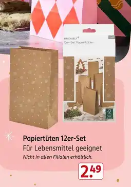 Rossmann Dekowelt papierüten 12er-set Angebot