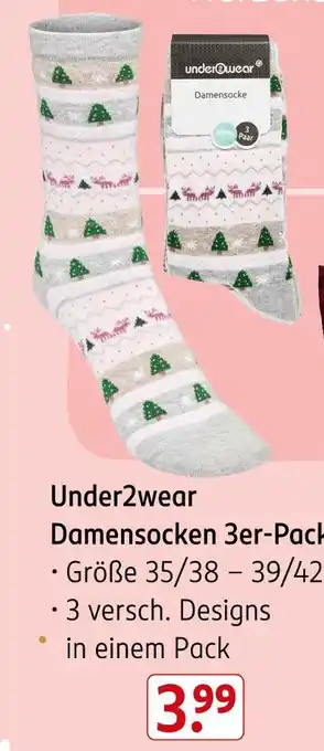 Rossmann Under2wear damensocken Angebot