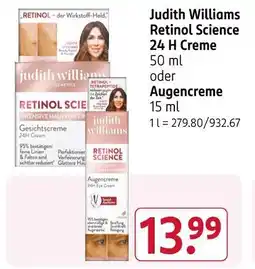Rossmann Judith williams retinol science 24 h creme Angebot