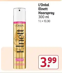 Rossmann L’oréal elnett haarspray Angebot