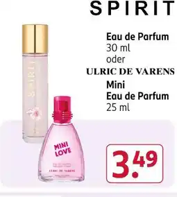 Rossmann Ulric de varens spirit eau de parfum Angebot