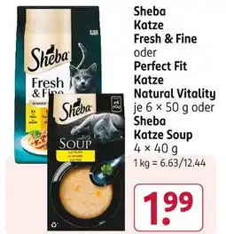 Rossmann Sheba fresh & fine Angebot