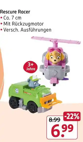 Rossmann Rescue racer Angebot