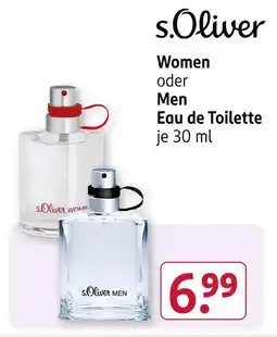 Rossmann S.oliver women eau de toilette Angebot