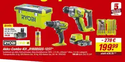 toom Baumarkt Ryobi akku-combo-kit „r18ddsds-125t“ Angebot