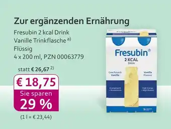 Mea Fresubin 2 kcal drink vanille trinkflasche Angebot